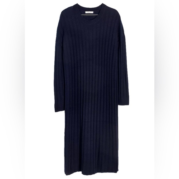 Madewell Resourced Ribbed Midi Sweater Dress - Picture 1 of 8